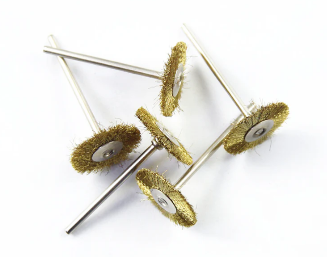 10pcs/set Polishing Brush Wheel Shape 01B22 Dental Materials