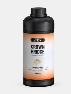 3D Printing Resin Dental Bottle 1L Crown Bridge (Full Arch Temporary suitable) 53% Ceramic  -Asiga validated material Australia