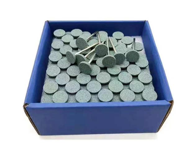 Dental laboratory grindstone green/pink/white stone for contoured ceramic/metal alloy/composite dental grinders