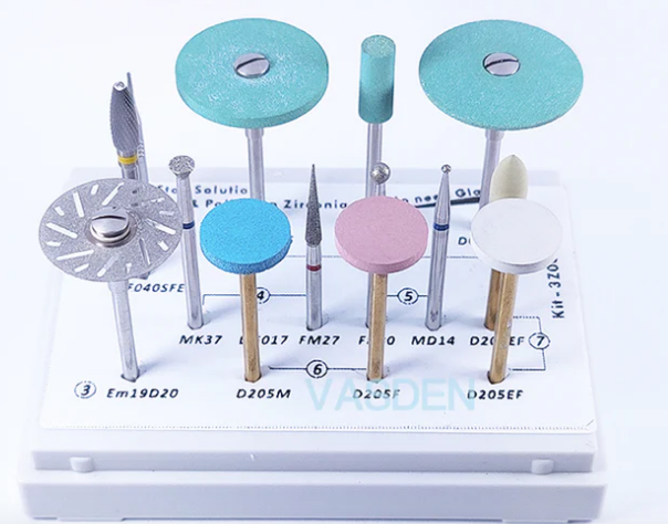 3Z002 Dental Grinding And Polishing Kit Of Zirconia